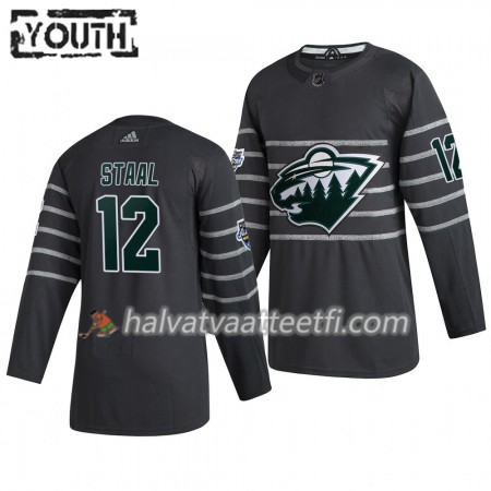 Lasten NHL Minnesota Wild Pelipaita Eric Staal 12 Harmaa 2020 NHL All-Star Adidas Authentic 